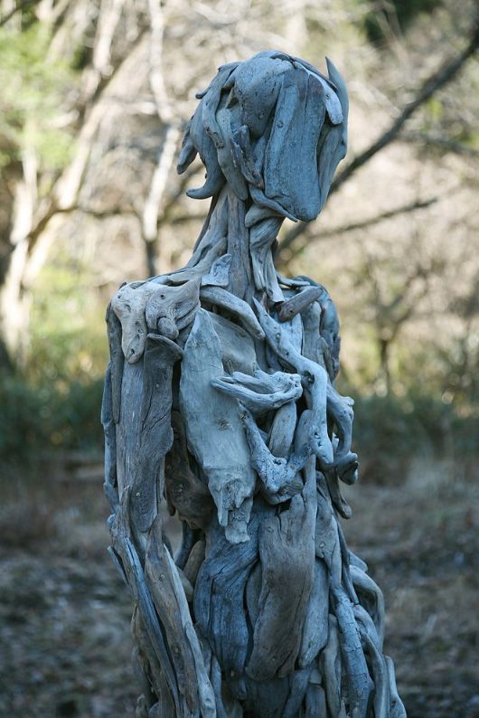 Creepy Wood Statues Are Both Beautiful and Horrifying