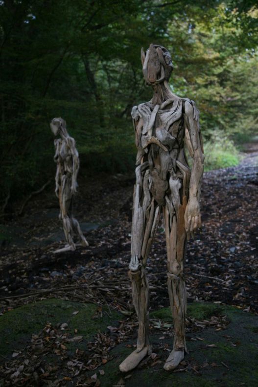 Creepy Wood Statues Are Both Beautiful and Horrifying