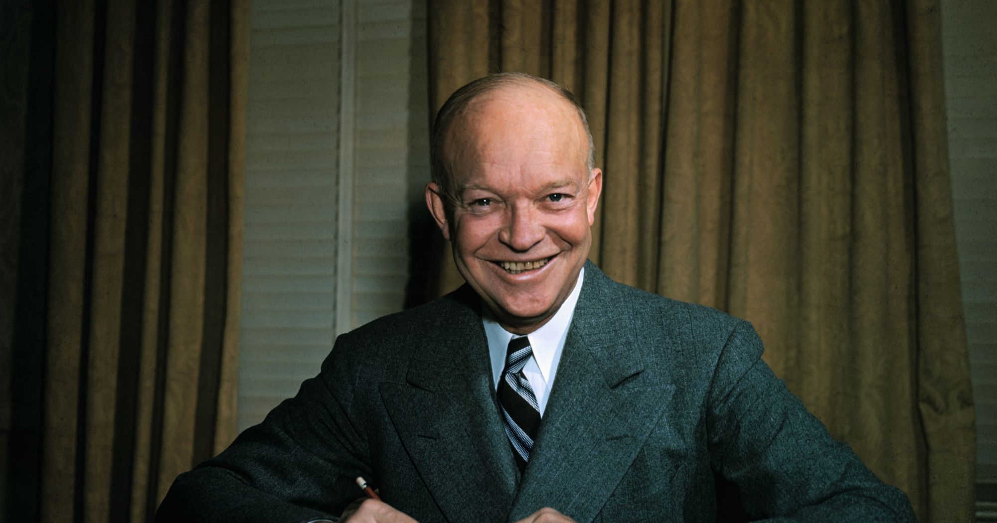 Dwight Eisenhower (No. 34) - IQ 145.1
