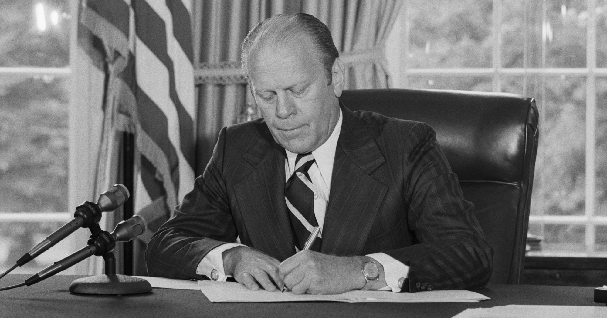 Gerald Ford (No. 38) - IQ 140.4