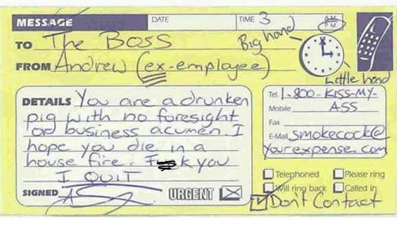 Funny Resignation Letters Show How To Quit Your Job In Style My boyfriend has come up with a prank and wants me to write a really funny resignation letter. funny resignation letters show how to