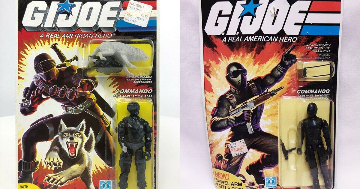 original snake eyes gi joe value