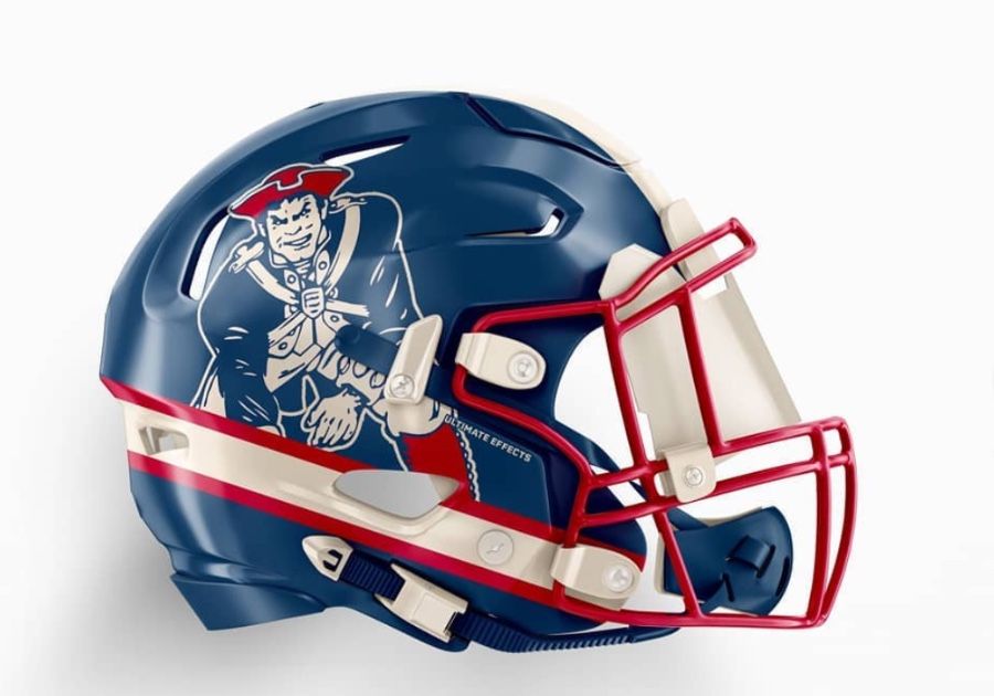 Marvel themed NFL Helmets